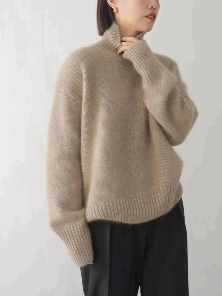 W&W Mode Rollkragenpullover