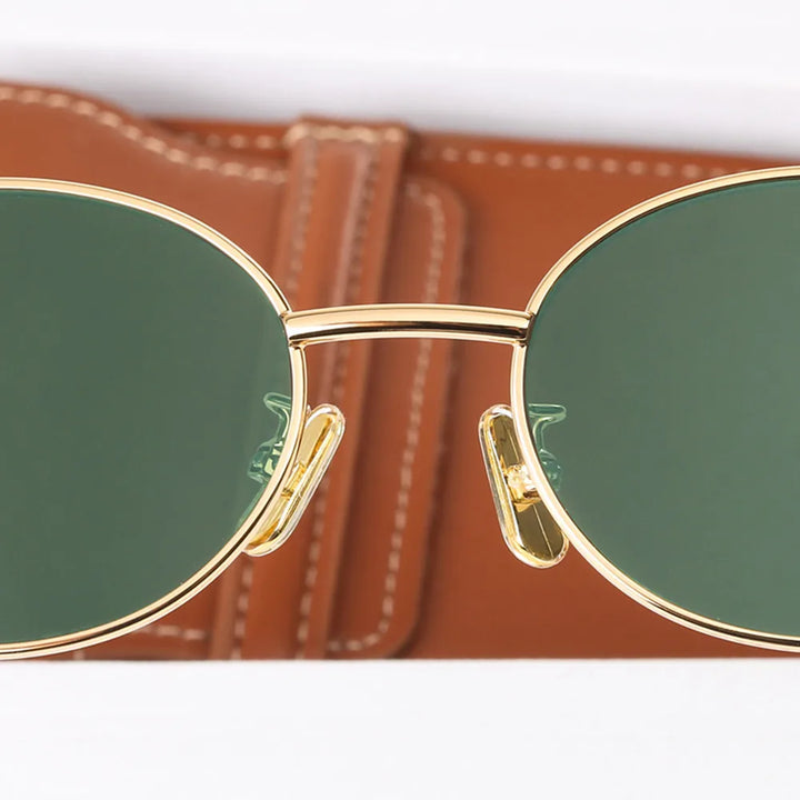 W&W Mode | Ovale Sonnenbrille Für Damen Einfach & Elegant