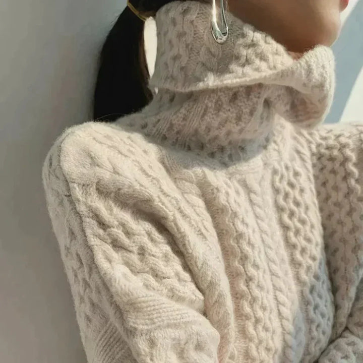 W&W Mode | Damen Rollkragenpullover Aus Kaschmir