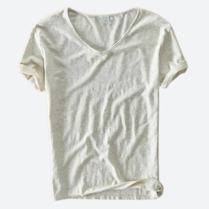 W&W Mode | Sommer Baumwolle Leinen T-Shirt