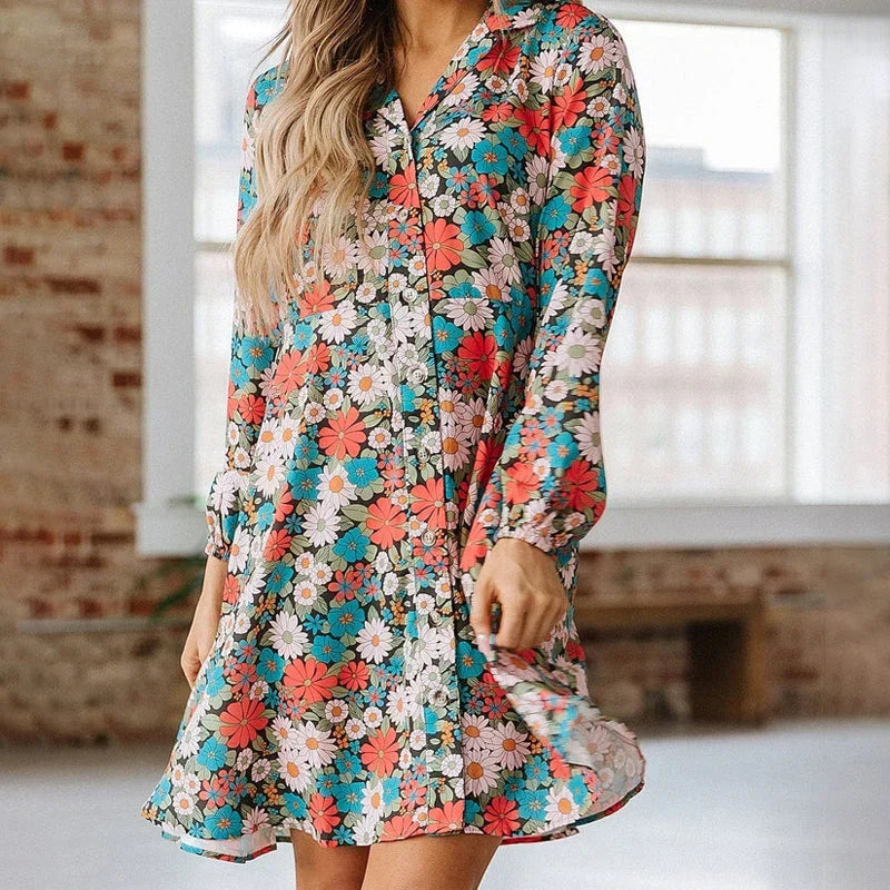 W&W Mode | Blusenkleid Mit Blumenmuster