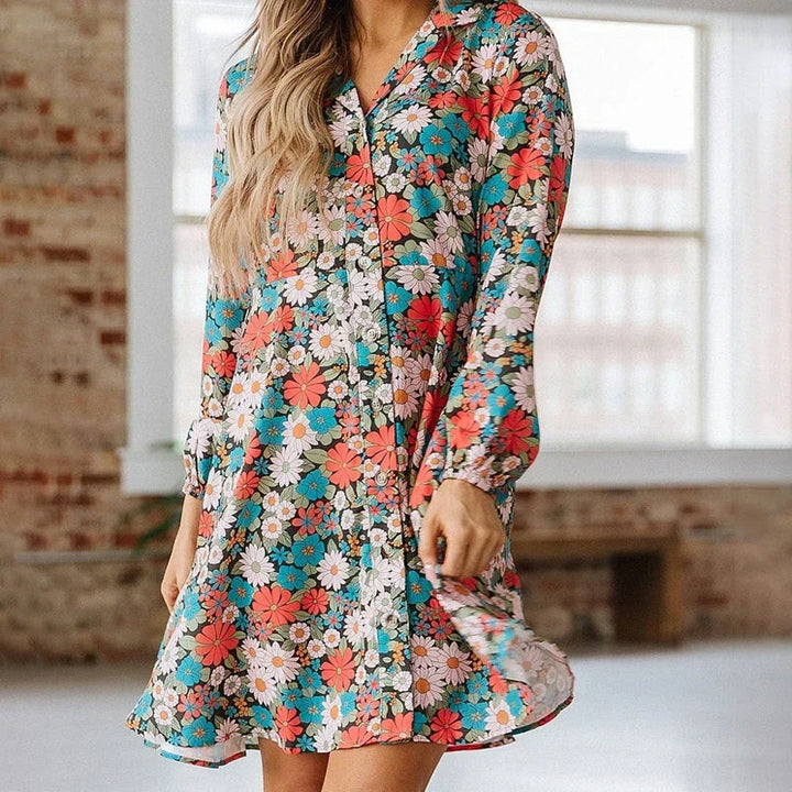 W&W Mode | Blusenkleid Mit Blumenmuster
