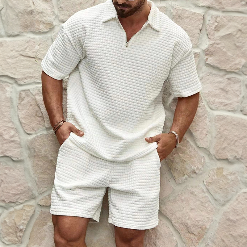 W&W Mode | Luxuriöses Sommer Satz Für Herren Polo Und Shorts