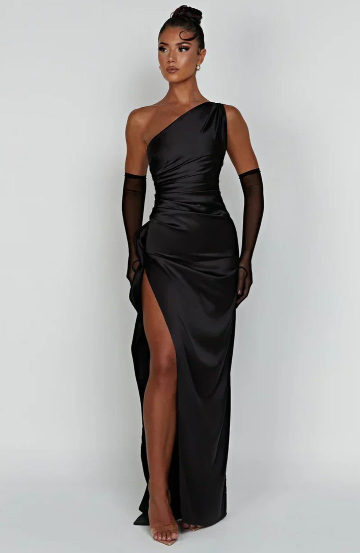 W&W Mode | Ein Schulter Maxi-Dress – Für stilvolle Anlässe