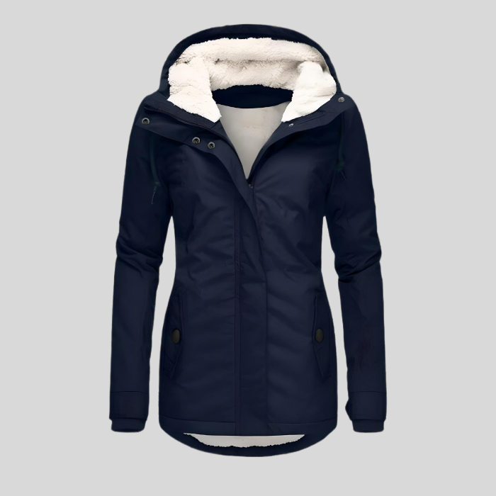 W&W Mode | Stylische Winterjacke – Mit Kapuze & Kuscheligem Kunstfell