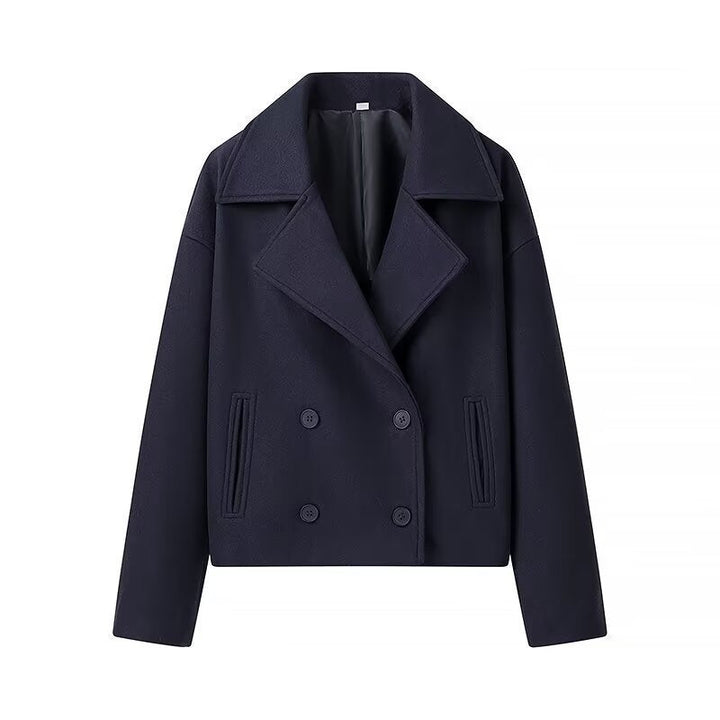 W&W Mode | Luxus Doppelreihige Kurze Jacke