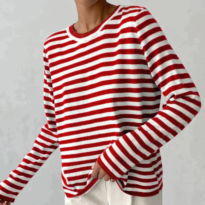W&W Mode | Damen T-Shirt mit langen Ärmeln, lässig und bequem
