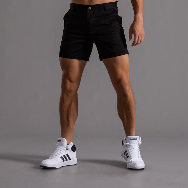 W&W Mode | Klassische Chino-Shorts aus Baumwolle für Herren