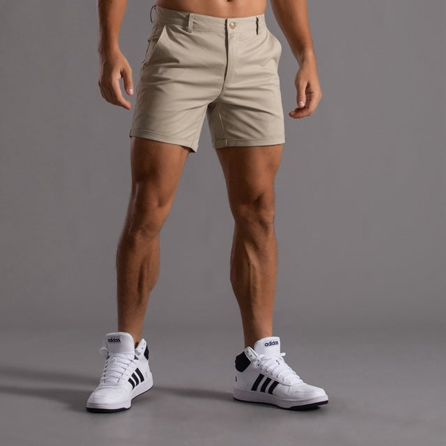 W&W Mode | Klassische Chino-Shorts aus Baumwolle für Herren