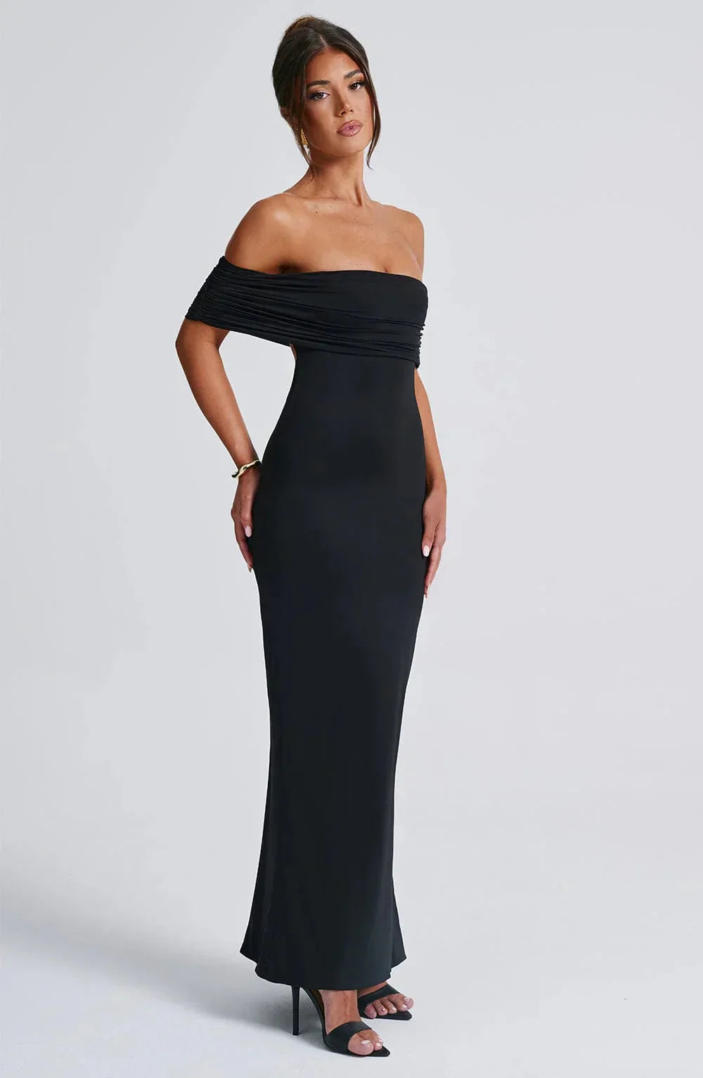 W&W Mode | Kleid Offene Rückseite Bodycon Off Shoulder Kleid Elegantes Kleid