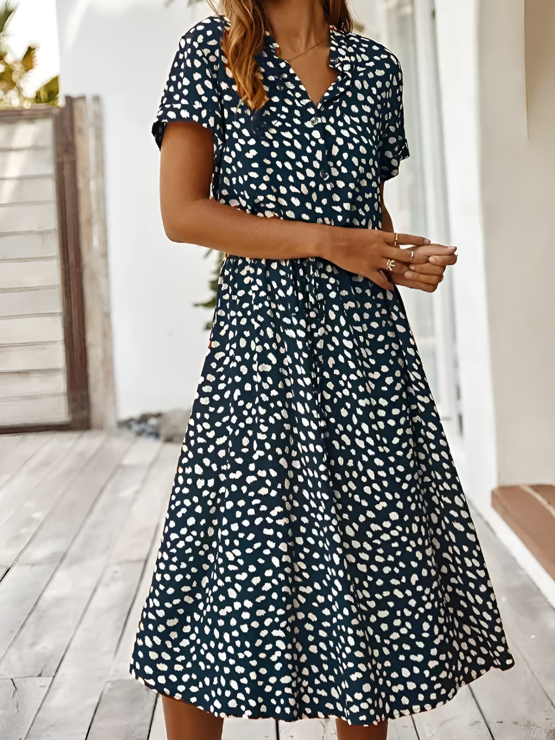W&W Mode | Flattering Bohemian Inspired Design Kleid