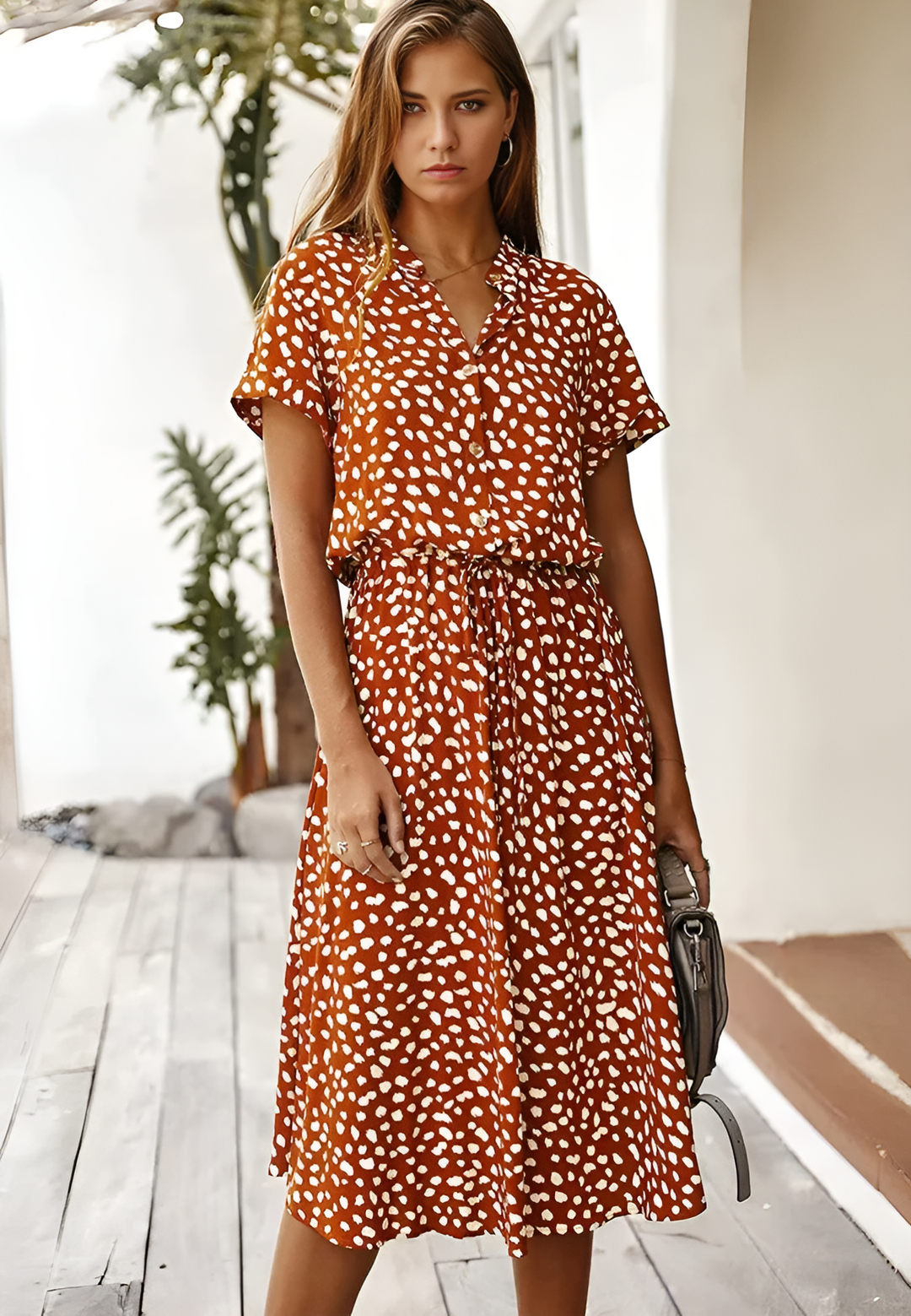W&W Mode | Flattering Bohemian Inspired Design Kleid