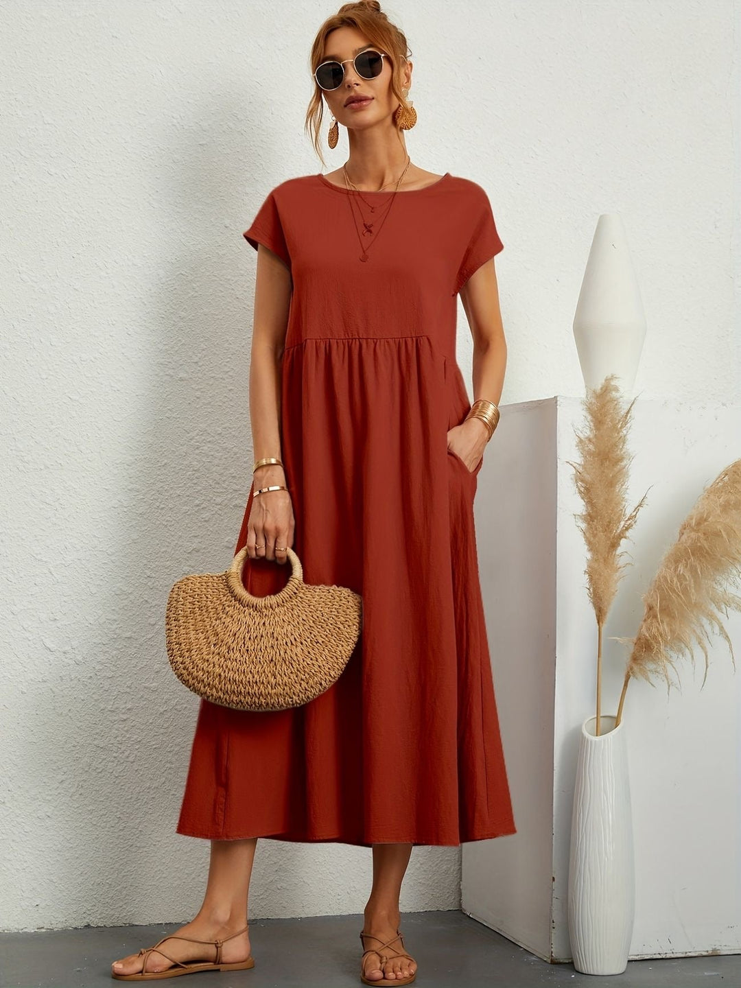 Elegantes Freizeitkleid