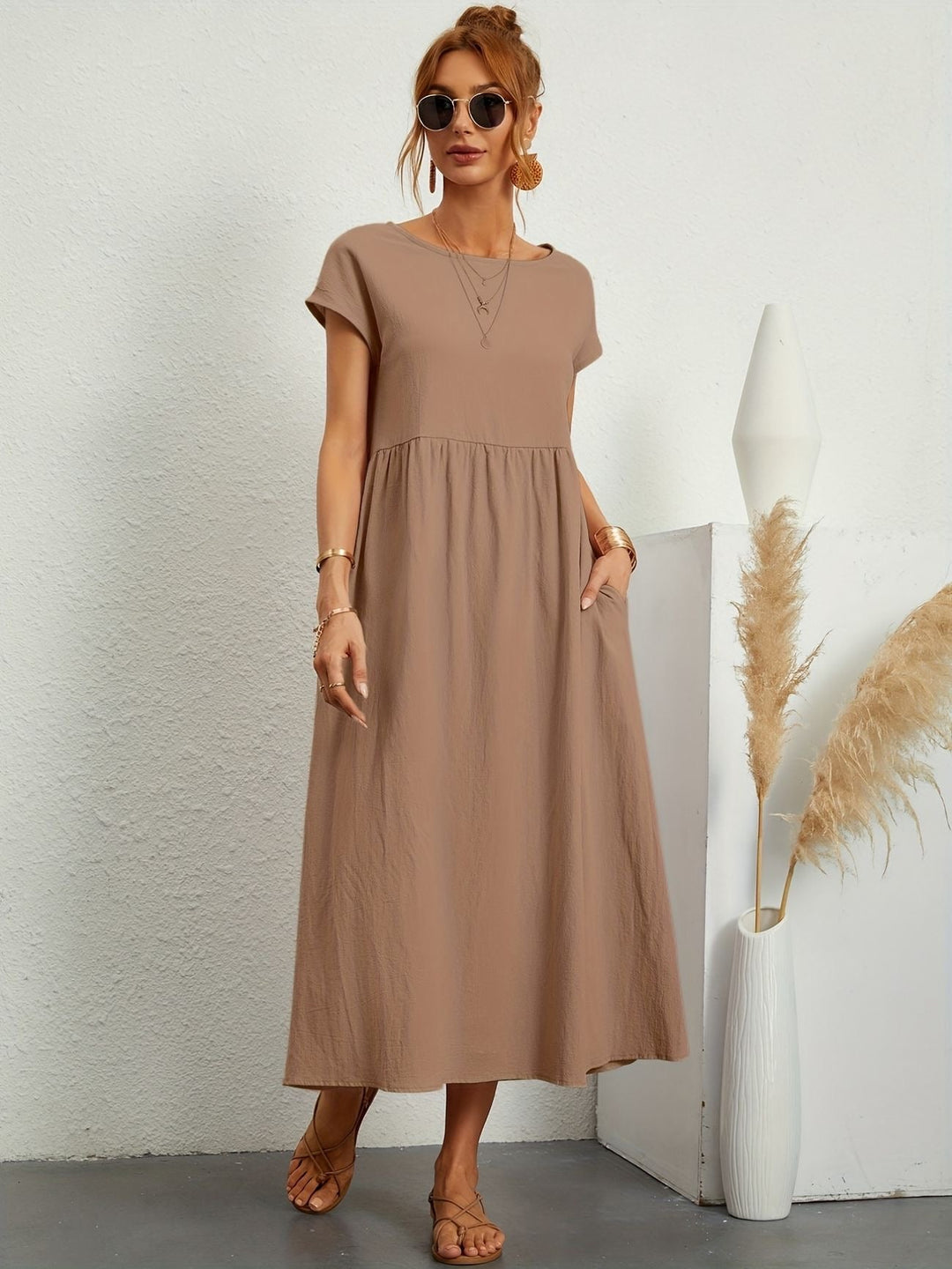 W&W Mode | Rennon Leinenkleid