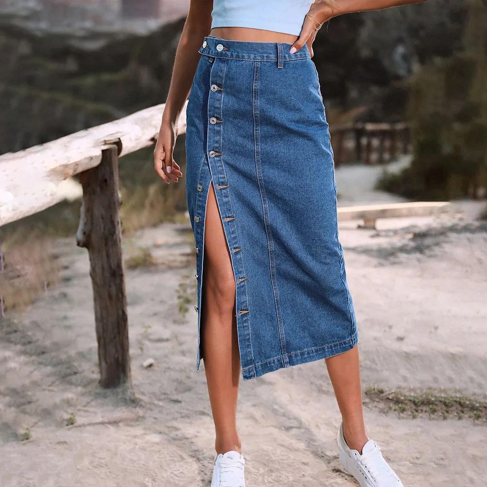 W&W Mode | Elegante Jeansrock