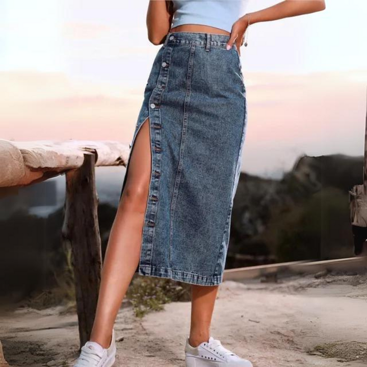 W&W Mode | Elegante Jeansrock