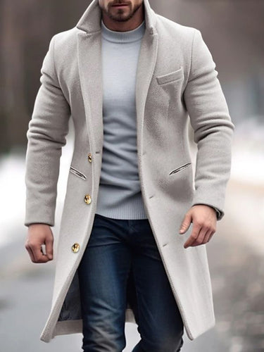 W&W Mode | Moderne Herrenjacke Mit Knöpfen