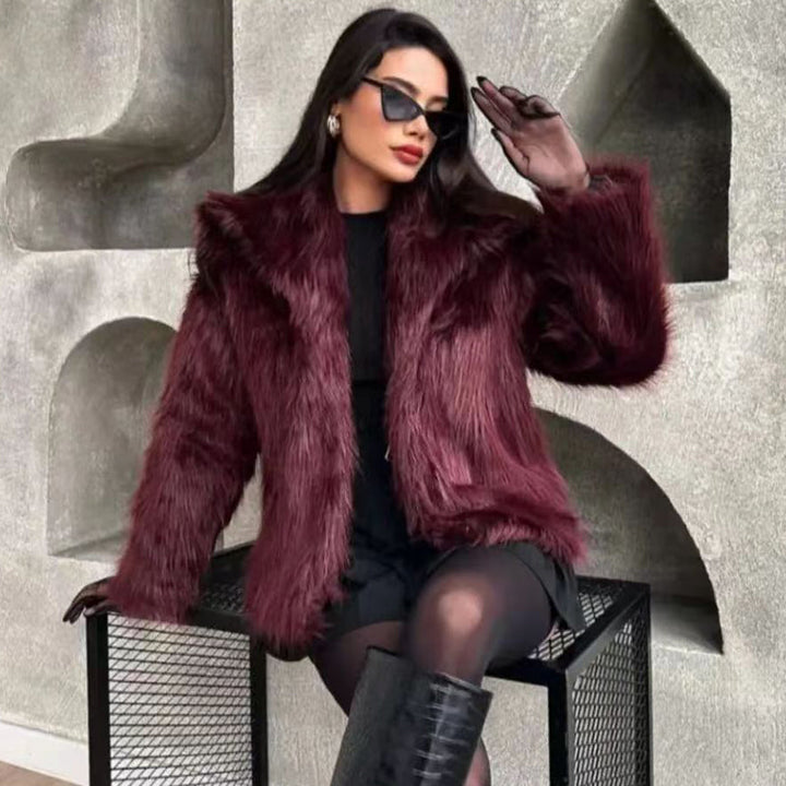 W&W Mode | Warme Pelzjacke für Damen im stilvollen Design