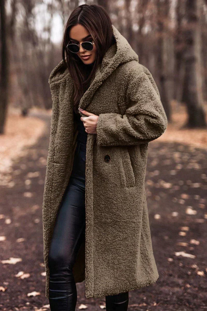 W&W Mode - Warme Plüschjacke