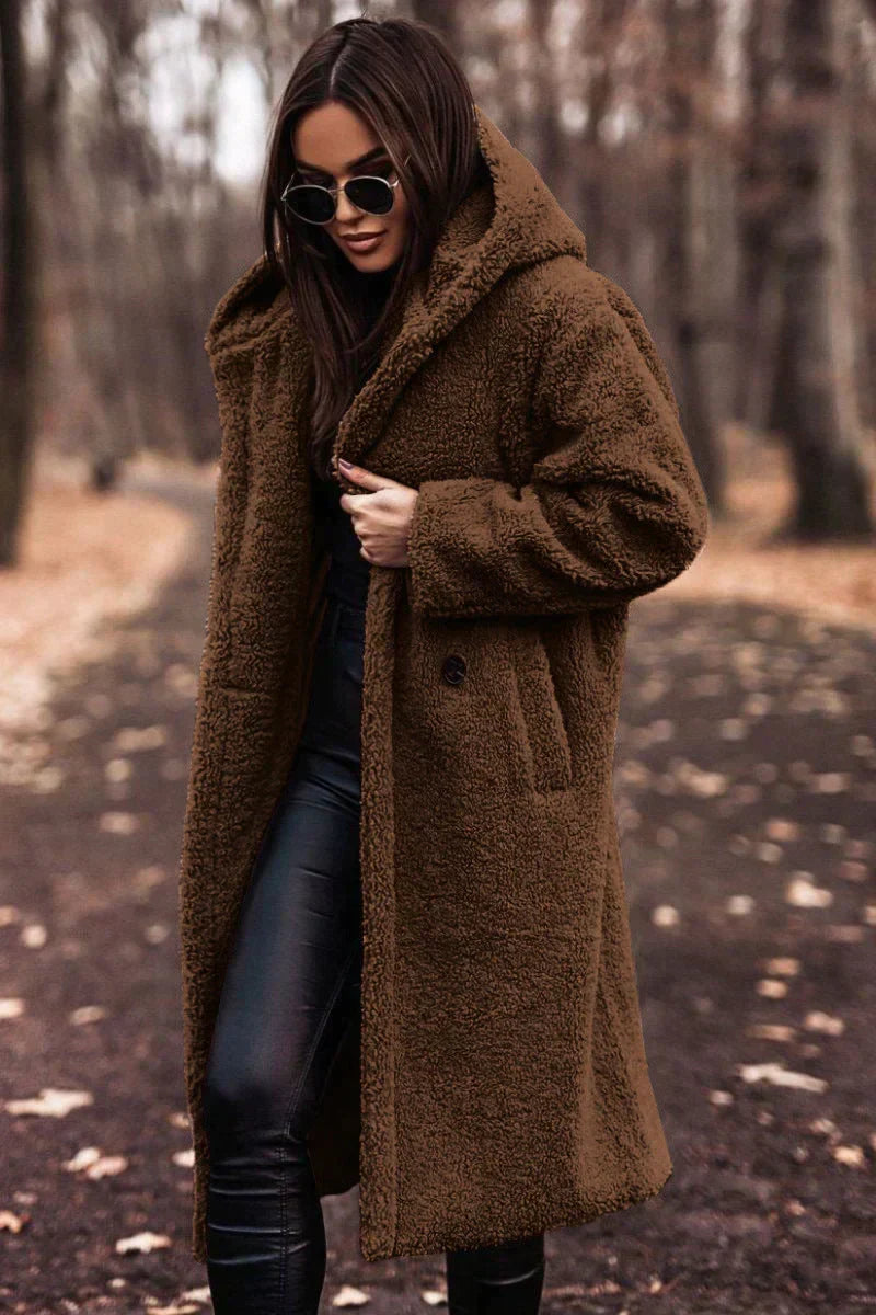 W&W Mode - Warme Plüschjacke