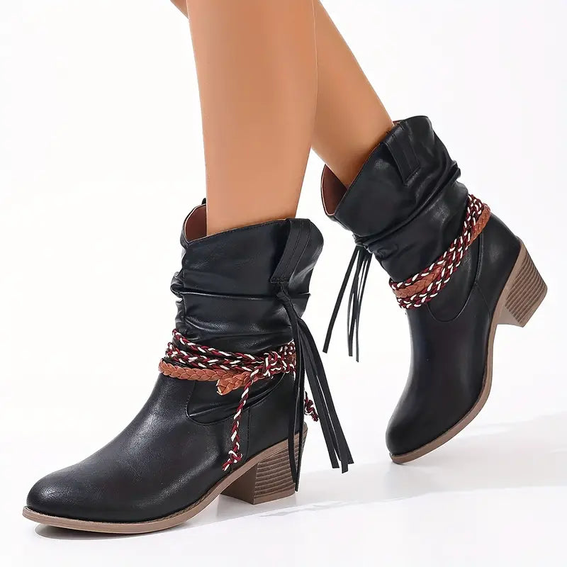 W&W Mode | Western-Stiefel mit Cowboy-Optik
