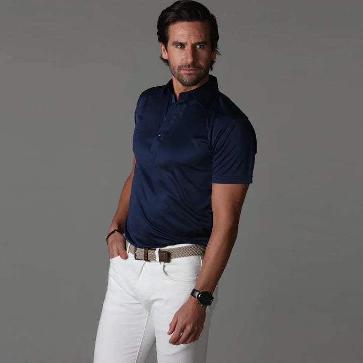 W&W Mode | Kleid-Polo mit Steifem Kragen