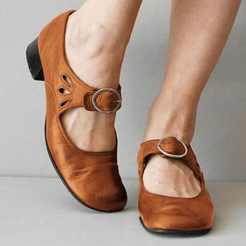 Ledersandalen mit klassischem Stil
