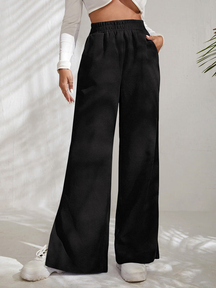 W&W Mode mit hoher Taille und Cordstoff