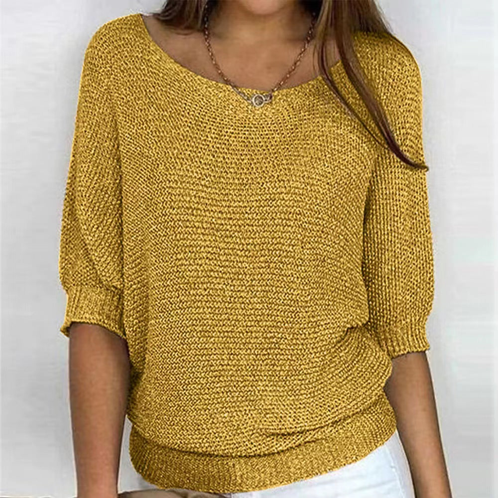 W&W Mode | Elegantes Dreiviertelarm Bequemes Oberteil