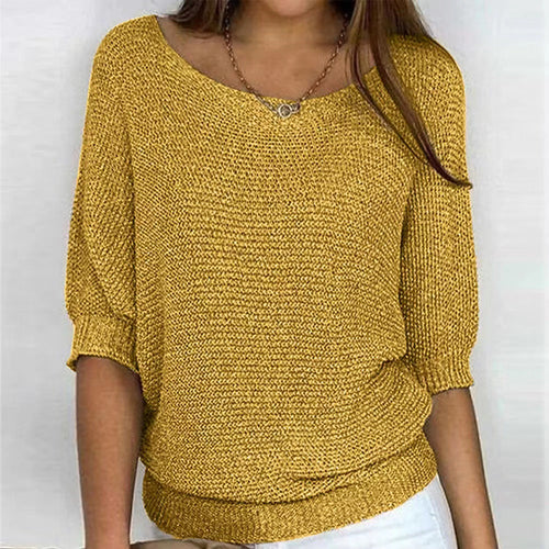 W&W Mode | Elegantes Dreiviertelarm Bequemes Oberteil