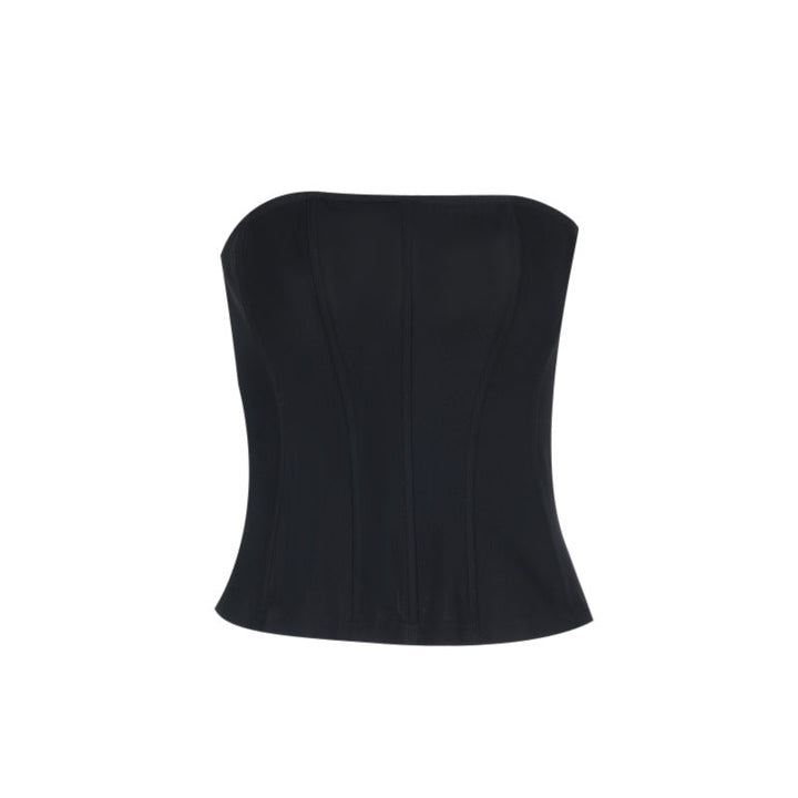 Damen Korsett-Oberteil mit elegantem Schnitt und figurformendem Design W&W Mode