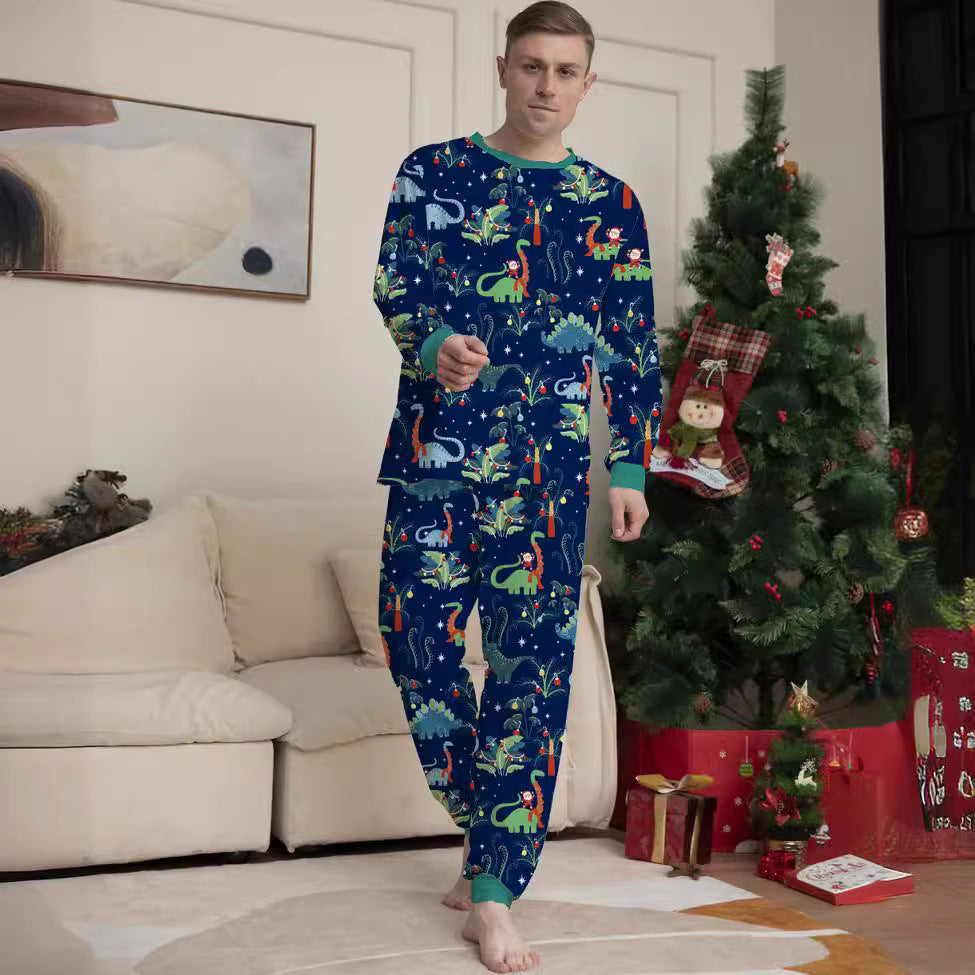 W&W Mode | Dino Weihnachts-Pyjama - Herren