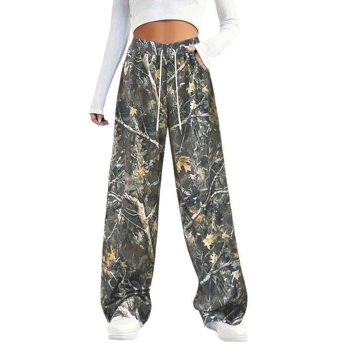 Damen Bequeme Cargohose im angesagten Camouflage-Design W&W Mode