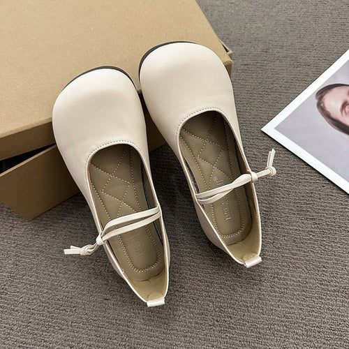 Damen Ballerinas mit elegantem Riemchen und flexiblem Innenfutter W&W Mode