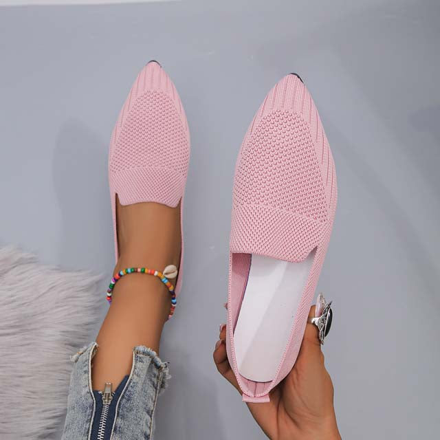 W&W Mode | Mesh-Schuhe Mit Spitzer Spitze