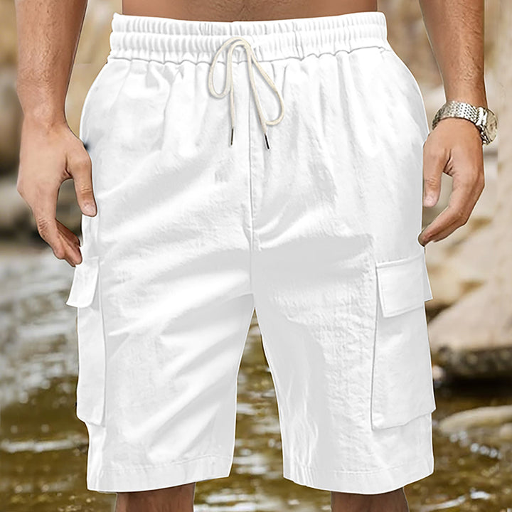 Herren Cargo-Shorts mit praktischen Seitentaschen und elastischem Bund W&W Mode