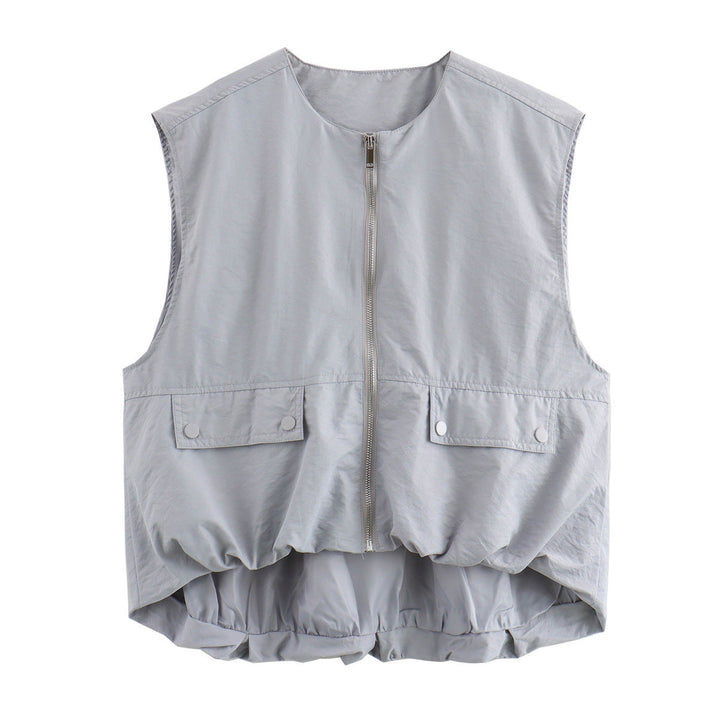 W&W Mode | Lockere Freizeit Cardigan Weste Tank Top