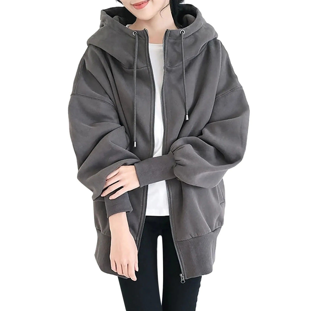 W&W Mode | Hooded Long Zip-Up Fleece Hoodies