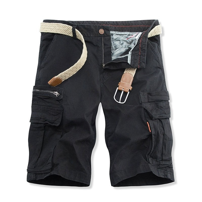 Herren Robuste Multi-Taschen Cargo-Shorts W&W Mode