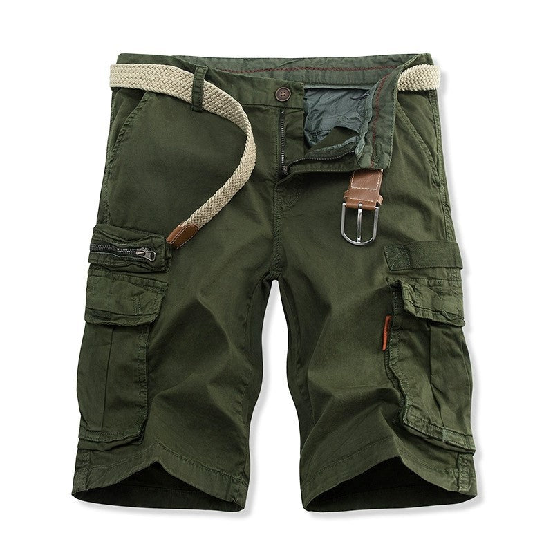 Herren Robuste Multi-Taschen Cargo-Shorts W&W Mode