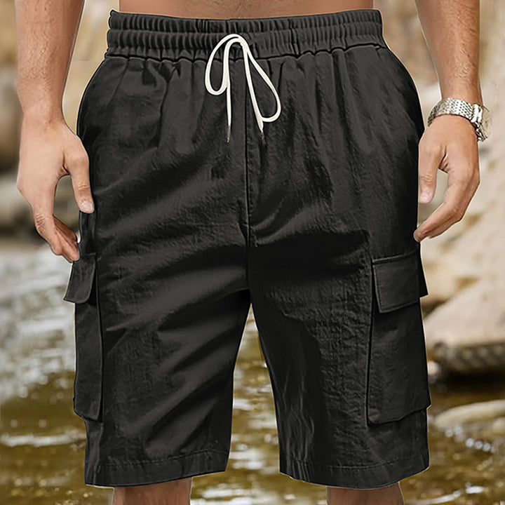 Herren Cargo-Shorts mit praktischen Seitentaschen und elastischem Bund W&W Mode