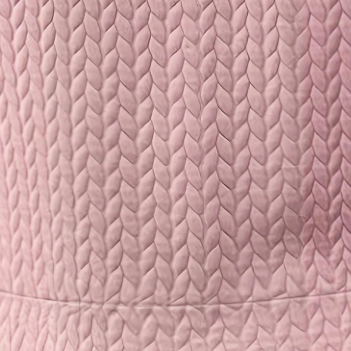 Damen bequemer Sweatshirt mit strukturiertem Obermaterial und Puffärmeln W&W Mode