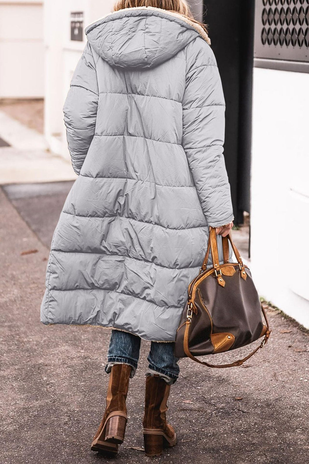 W&W Mode | Wendbare Lange Pufferjacke