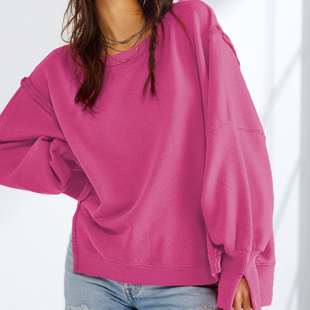 Damen Oversized Sweatshirt W&W Mode