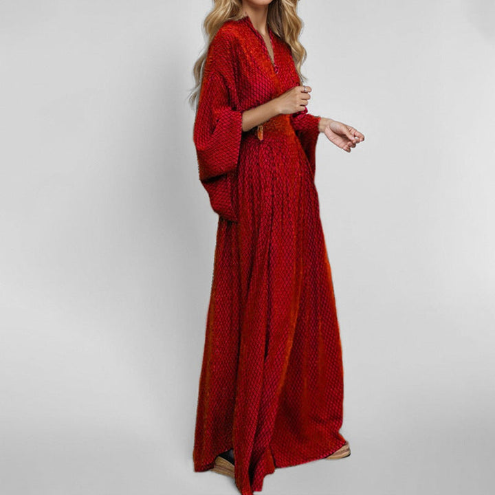 Damen Elegantes Kimono Kleid W&W Mode