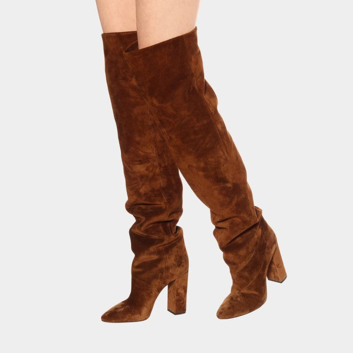 Damen-Orthopädie-Stiefel mit stützender Ausführung