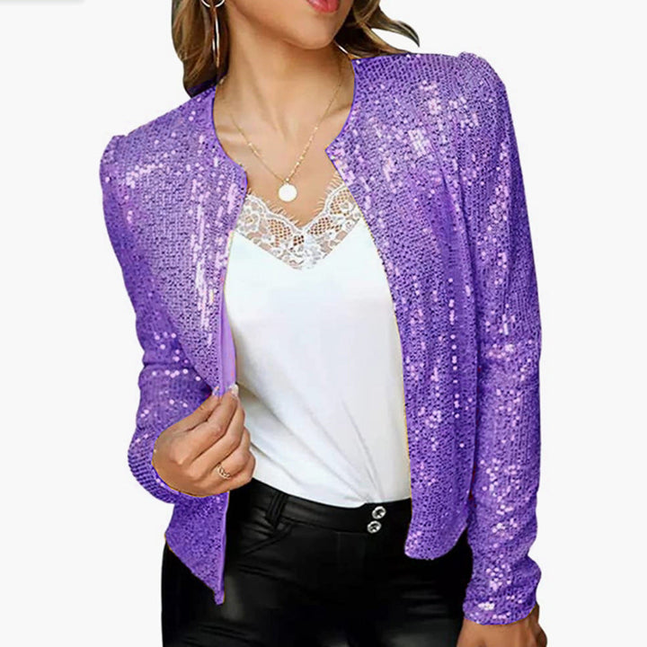 W&W Mode | Elegante Paillettenjacke Für Damen