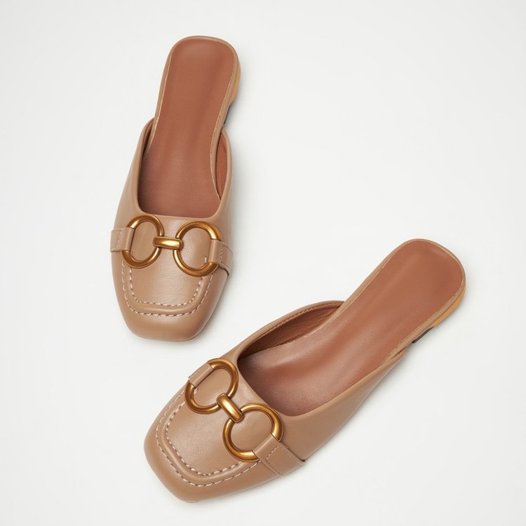 Damen Elegante und bequeme Schuhe mit schickem Metallverschluss W&W Mode
