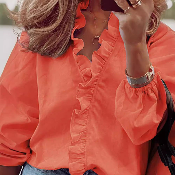 Damen Rüschenbluse W&W Mode