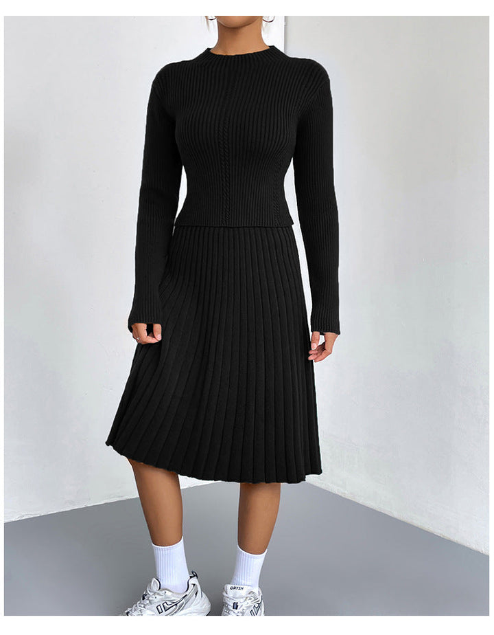 W&W Mode | A-Linie Rock Strickpullover Set